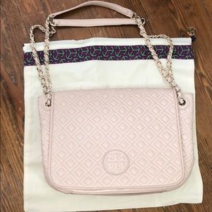 Tory Burch quilted satchel